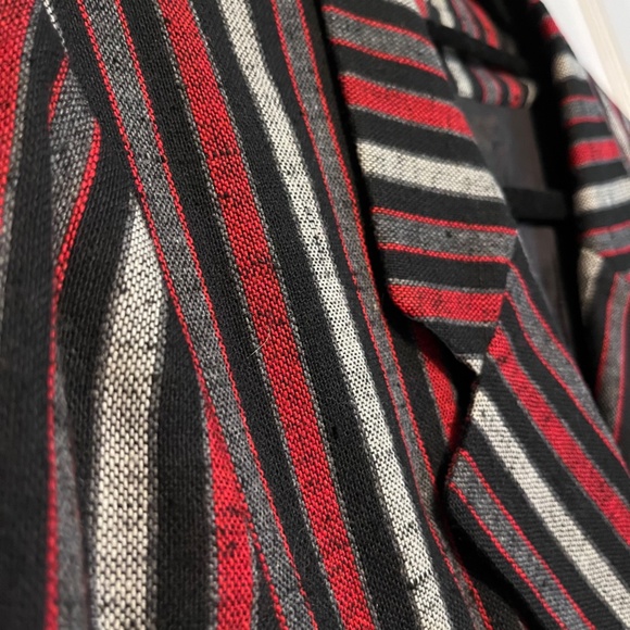 Village Sport Vintage Blazer, Red/Black - Picture 5 of 9